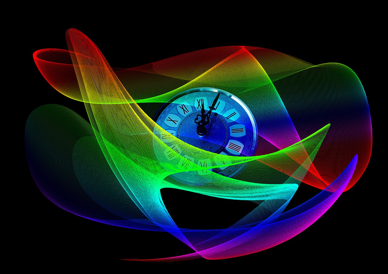 clock wave lines pixabay
