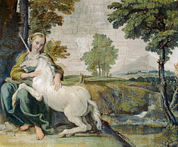 unicorn DomenichinounicornPalFarnese