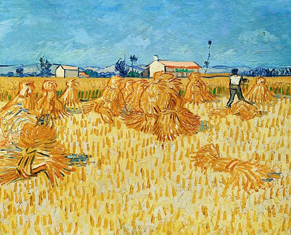 vangogh600px-Ernte in der Provénce